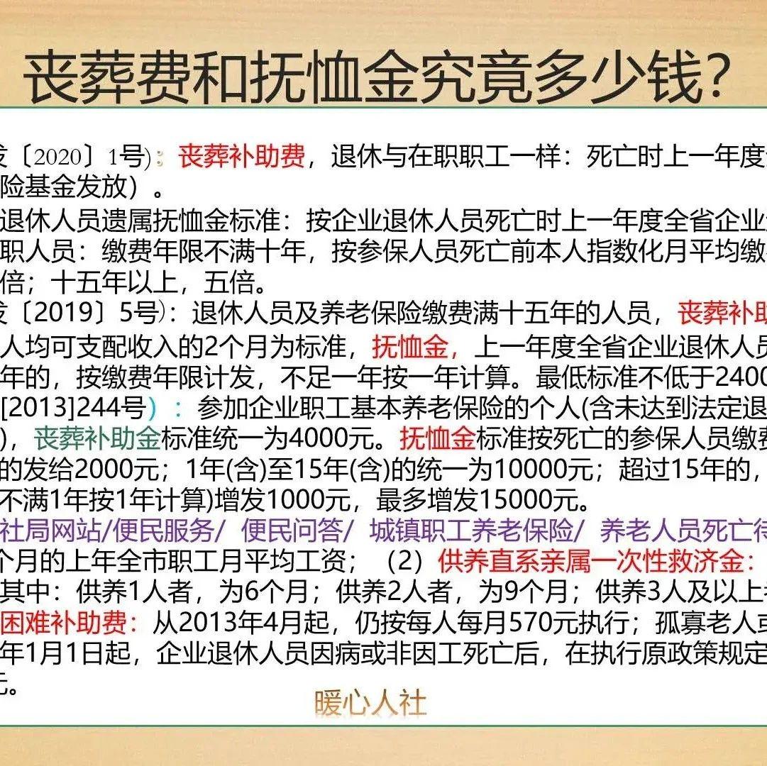 事业单位丧葬费与抚恤金最新规定解读