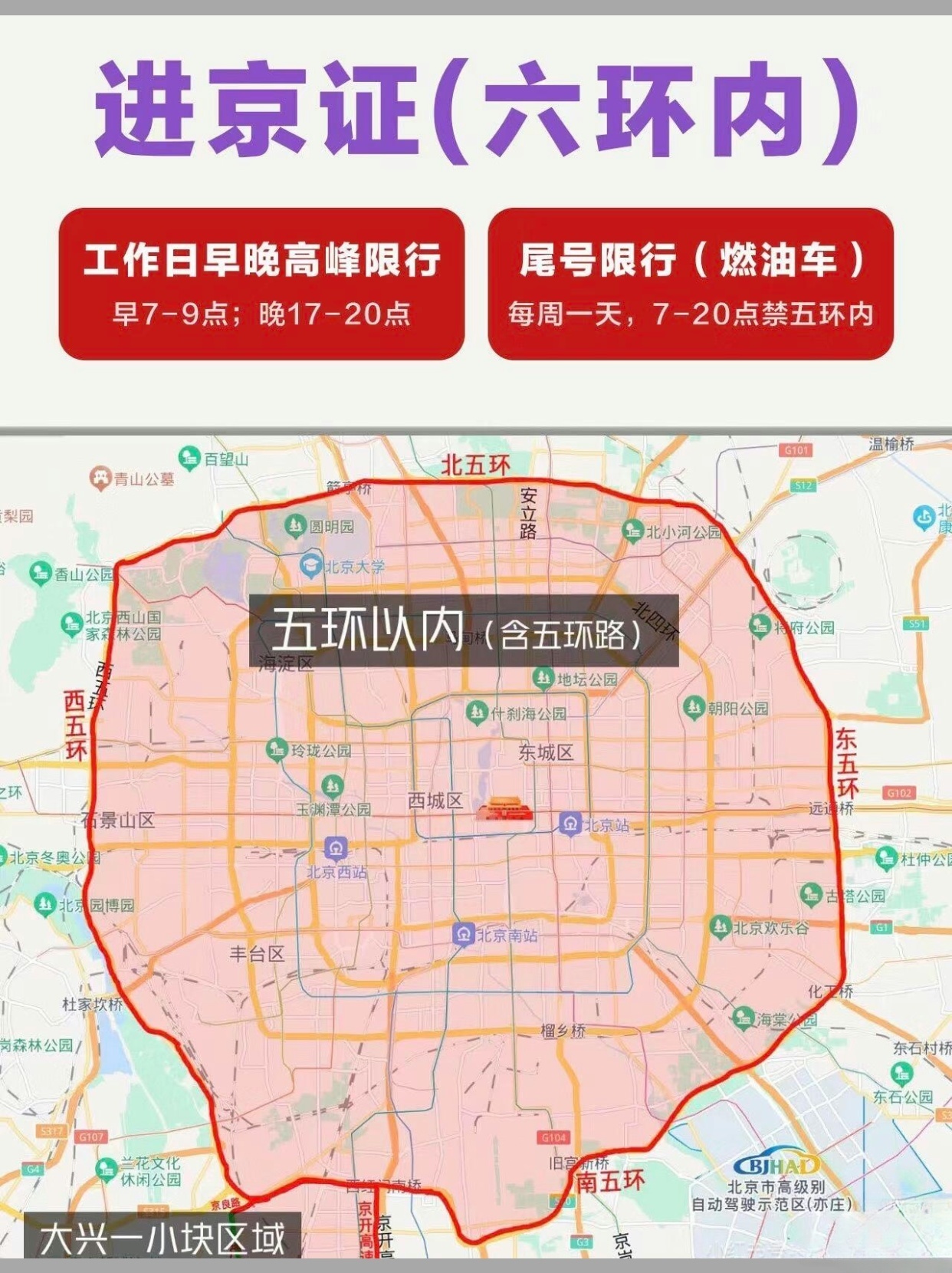 北京市最新限行规定解读